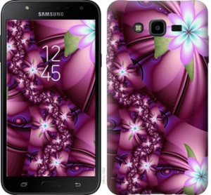 Чехол Цветочная мозаика для Samsung Galaxy J7 Neo J701F