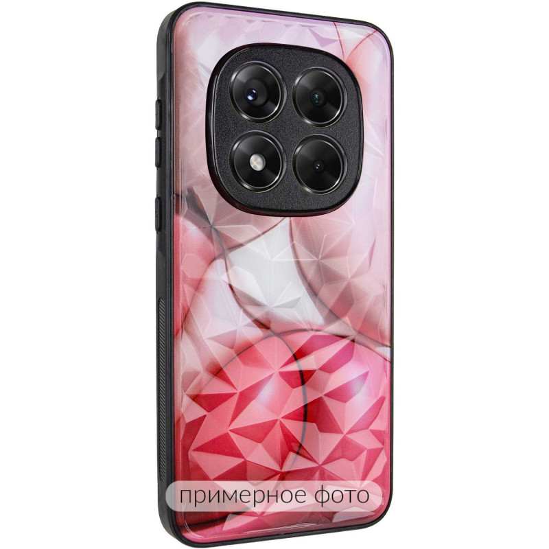 TPU+PC чохол Prisma BubbleGum на Xiaomi Redmi Note 14 4G (Int. version) (3D Pink)