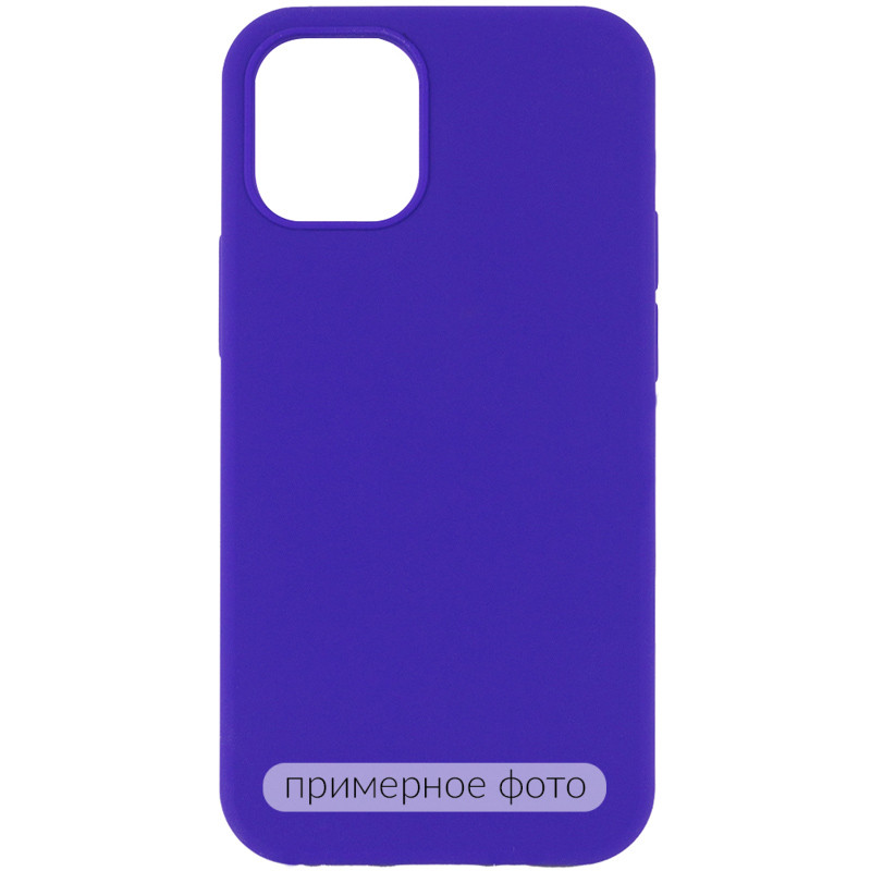 Чохол Silicone Case Full Protective (AA) NO LOGO на Apple iPhone 16 Pro Max (6.9") (Фіолетовий / Ultra Violet)