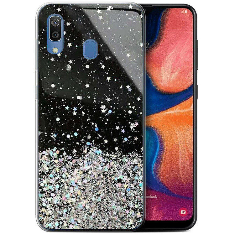 Фото TPU чехол Star Glitter для Samsung Galaxy A20 / A30 на vchehle.ua