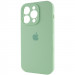 Фото Чохол Silicone Case Full Camera Protective (AA) на Apple iPhone 15 Pro (6.1") (Зелений / Pistachio) в маназині vchehle.ua