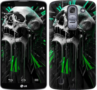 

Чехол Череп-часы для LG G Pro 2 D838 352844