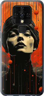 

Чехол Абстрактный портрет v2 для Tecno Camon 16 SE CE7j 1631248