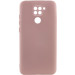 Чехол Silicone Cover Lakshmi Full Camera (A) для Xiaomi Redmi Note 9 / Redmi 10X (Розовый / Pink Sand)