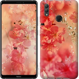 

Чехол Розовые цветы для Huawei Honor Note 10 673281
