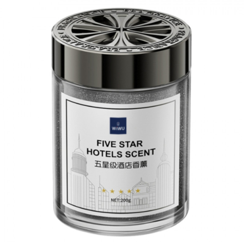 Фото Ароматизатор в машину WIWU Wi-Ai004 Premium Star Solid Balm (Grey) в магазине vchehle.ua