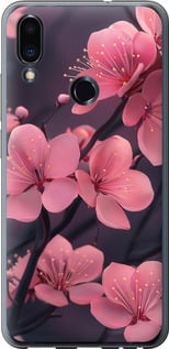 Чехол Пурпурная сакура для Meizu Note 9
