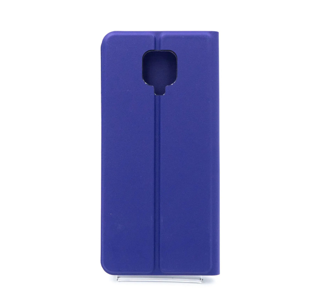 Купить Кожаный чехол-книжка GETMAN Elegant (PU) для Xiaomi Redmi Note 9s / Note 9 Pro / Note 9 Pro Max (Фиолетовый) на vchehle.ua