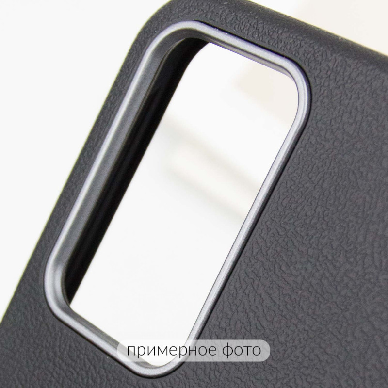 Замовити Шкіряний чохол Leather Case Metal Buttons на Xiaomi Redmi 9C (Black) на vchehle.ua