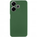 Чехол TPU GETMAN Liquid Silk Full Camera для Xiaomi Redmi 13 4G / Poco M6 4G (Зеленый / Dark green)