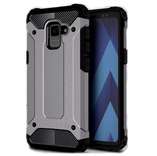 

Броньований протиударний TPU+PC чохол Immortal на Samsung Galaxy J6+ (2018) (J610F) (Метал / Gun Metal) 663264