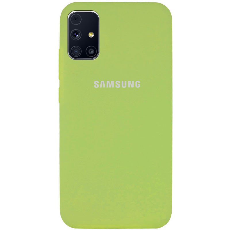 

Чохол Silicone Cover Full Protective (AA) на Samsung Galaxy M31s (М'ятний / Mint) 1058141