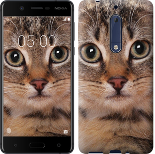 

Чехол Полосатый котик для Nokia 5 175849