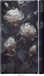 Чохол Троянди 2 на Sony Xperia Z C6602