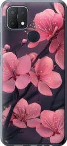 Чехол Пурпурная сакура для Oppo A15