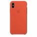 Чохол Silicone Case (AA) на Apple iPhone XS Max (6.5") (Помаранчевий / Nectraine)