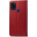 Фото Кожаный чехол-книжка GETMAN Gallant (PU) для Samsung Galaxy A21s (Красный) в магазине vchehle.ua