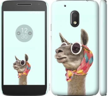 

Чохол Модна лама на Motorola Moto G4 Play 753431