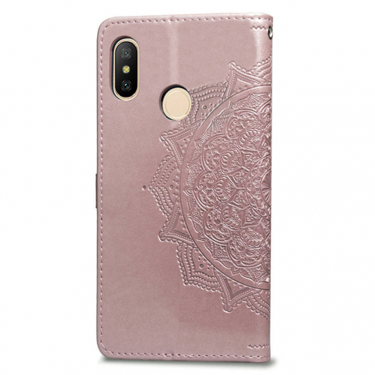 Заказать Кожаный чехол (книжка) Art Case с визитницей для Xiaomi Redmi Note 6 Pro на vchehle.ua