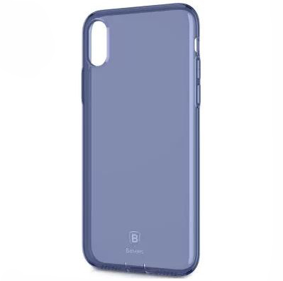 

TPU чохол Baseus Simple Ultrathin для iPhone XS (5.8") (Синій / Transparent Blue) 279435