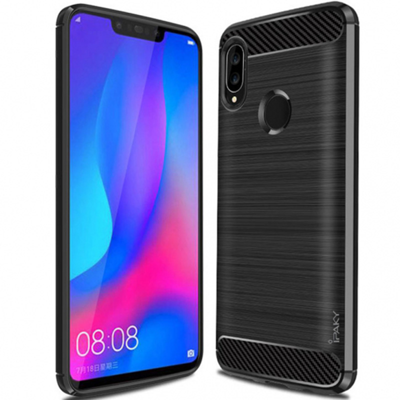 

TPU чехол iPaky Slim Series для Huawei P Smart (2019) (Черный) 682310