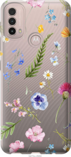 

Чехол Цветочный фон v2 для Motorola E40 1440534