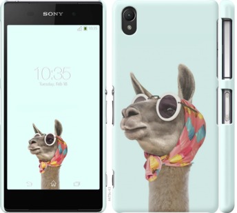 

Чехол Модная лама для Sony Xperia Z2 D6502/D6503 753191