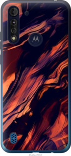

Чехол Черно-оранжевая абстракция для Motorola G8 Power Lite 1404936