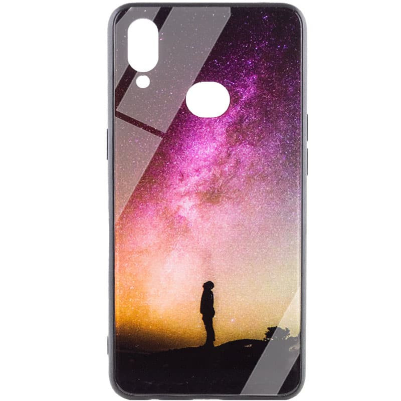 TPU+Glass чехол Diversity для Samsung Galaxy A10s (Solitude)