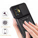Купить Ударопрочный чехол Camshield Serge Ring для Xiaomi Poco F4 GT (Черный) на vchehle.ua