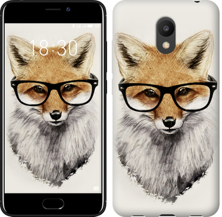 

Чохол Лис в окулярах на Meizu M6 634465