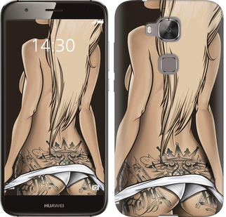 

Чохол Дівчина з татуюванням для Huawei G8 644441