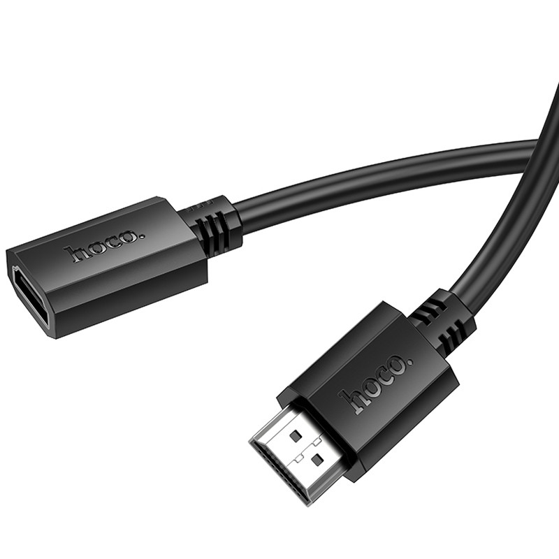 Фото Дата кабель Hoco US13 HDTV male to HDTV female HD extension (2m) (Black) в магазине vchehle.ua