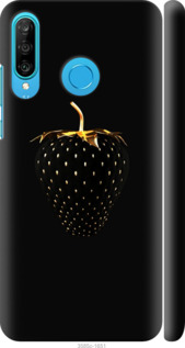 Чехол Черная клубника для Huawei P30 Lite