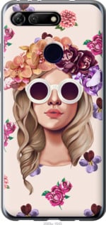 

Чохол Дівчина з квітами v2 на Huawei Honor View 20 779351