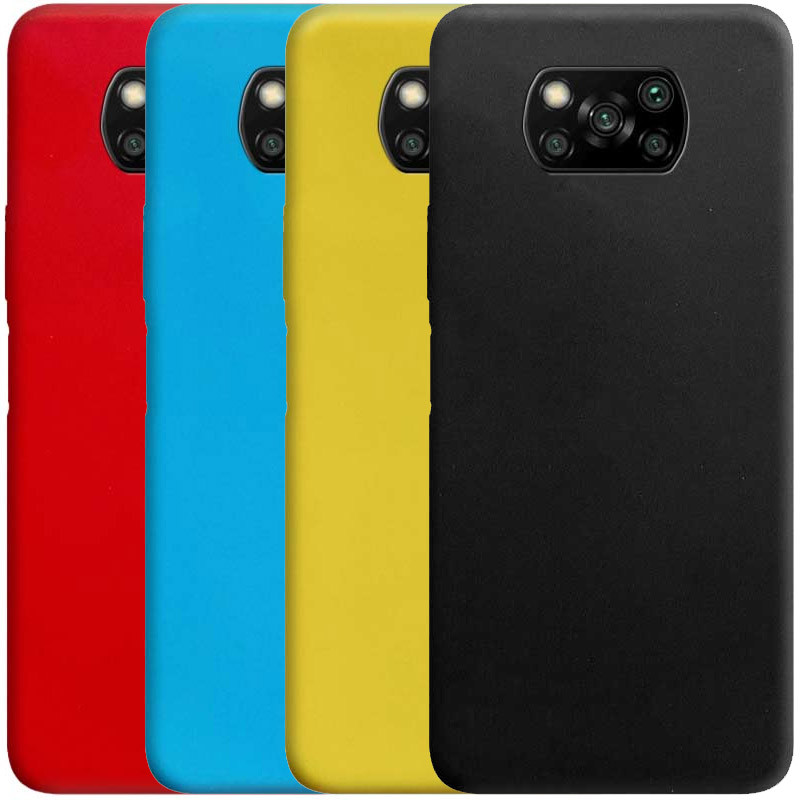 Силиконовый чехол Candy для Xiaomi Poco X3 NFC / Poco X3 Pro