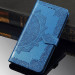 Купить Кожаный чехол-книжка Art Case с визитницей для Samsung Galaxy A21s (Синий) на vchehle.ua