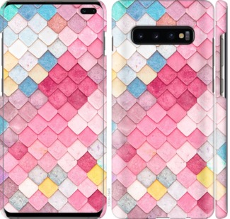 

Чехол Красочная черепица для Samsung Galaxy S10 Plus 702476