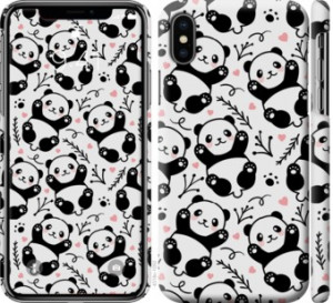 Чехол Панды для iPhone X