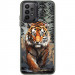 TPU+PC чохол TakiTaki Magic glow на Samsung Galaxy A23 4G (Tiger / Black)