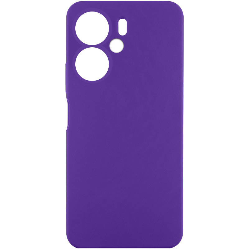 Чехол Silicone Cover Lakshmi Full Camera (AAA) для Xiaomi Redmi 13C 4G/5G / Poco C65 / Poco M6 5G (Фиолетовый / Amethyst)