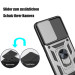Заказать Ударопрочный чехол Camshield Serge Ring для Xiaomi Redmi 13C / Poco C65 (Серебряный) на vchehle.ua