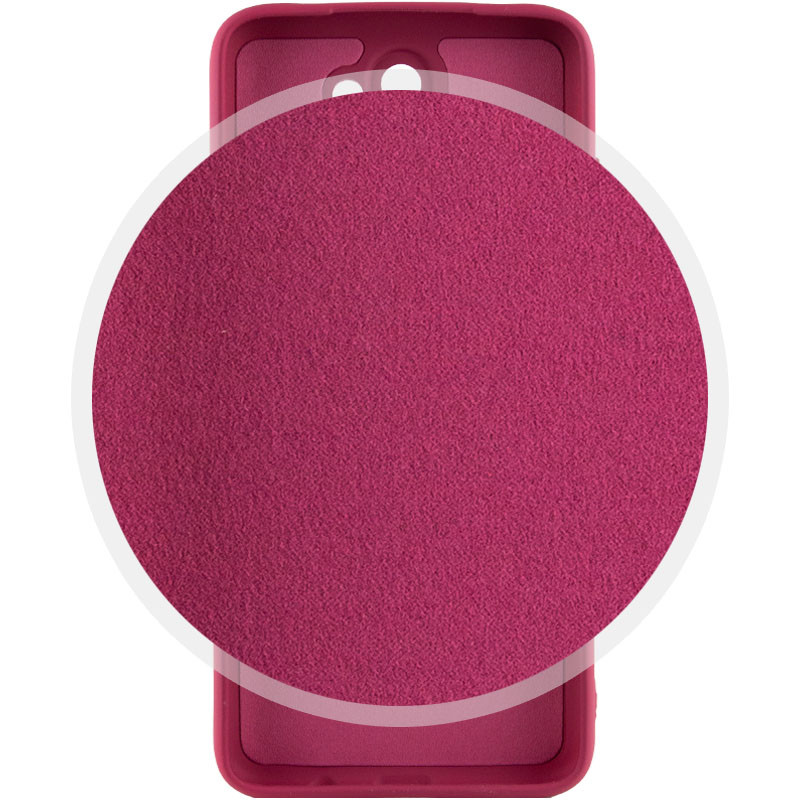 Фото Чохол Silicone Cover Lakshmi Full Camera (A) на Xiaomi Redmi 9 (Бордовий / Marsala) в маназині vchehle.ua