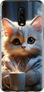 Чехол White cat для OnePlus 6T