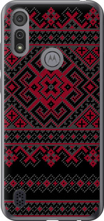 Чехол Вышиванка 52 для Motorola E6s