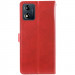 Купить Кожаный чехол-книжка GETMAN Gallant (PU) для Motorola Moto E13 (Красный) на vchehle.ua