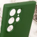 Чохол Silicone Cover Lakshmi Full Camera (AA) with MagFit на Samsung Galaxy S25 Ultra (Зелений / Dark green) в магазині vchehle.ua