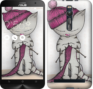 

Чохол Кішка рукодільниця на Asus Zenfone 2 ZE551ML 584430