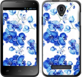 

Чохол Блакитні орхідеї на Fly IQ4415 725427