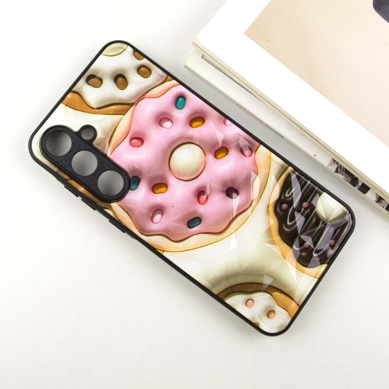 Фото TPU+PC чехол Prisma Fluffie для Samsung Galaxy A35 (Donut) в магазине vchehle.ua